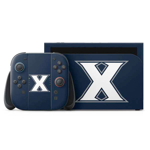 Xavier University Logo Nintendo Switch 2 (2025) with Joy-Con Skin